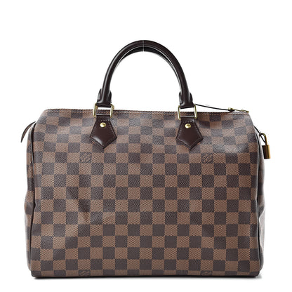 Louis Vuitton Damier Ebene Speedy 30 1 of 11