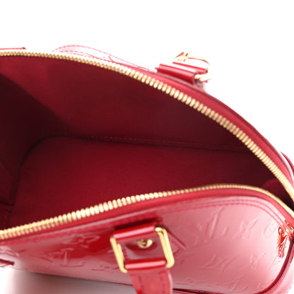 Louis Vuitton Vernis Alma BB Pomme D'Amour 4 of 8
