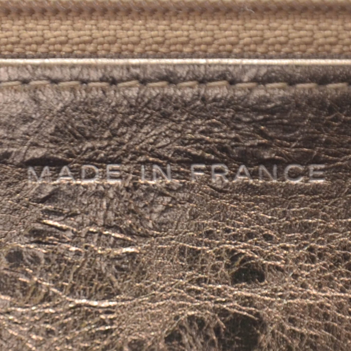 Calfskin Reissue Wallet On Chain WOC Dark Silver