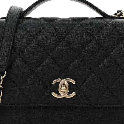 Chanel Caviar Quilted Medium Business Affinity Flap Black 8 of 11
