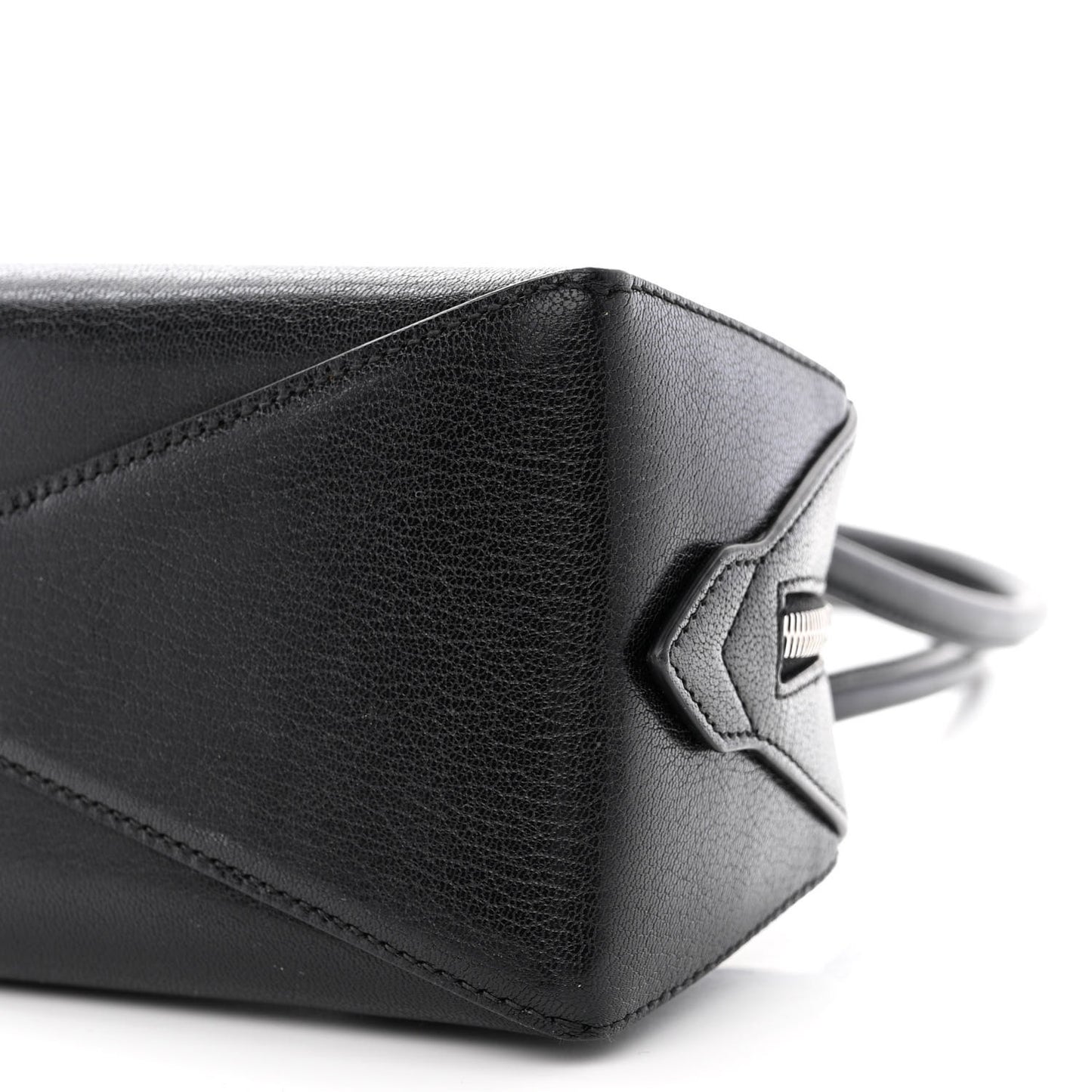 Goatskin Medium Le Teckel Bag Black