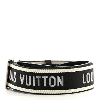 Louis Vuitton Nylon Jacquard Sporty Bandouliere Shoulder Strap Black 2 of 6