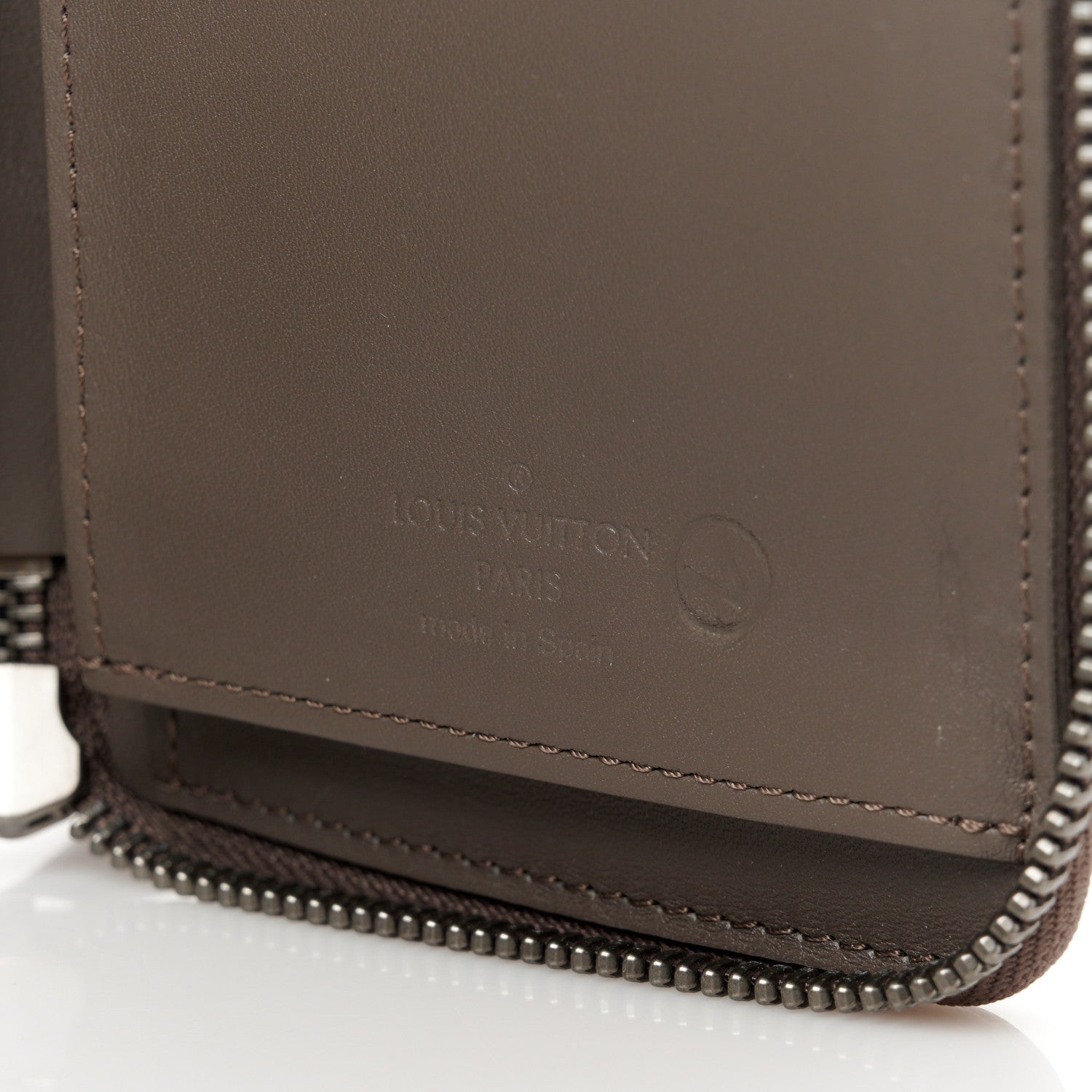 Louis Vuitton Damier Infini Zippy Vertical Wallet Granit 5 of 9