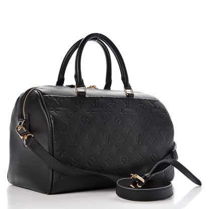 Louis Vuitton Empreinte Speedy Bandouliere 30 NM Black 4 of 9