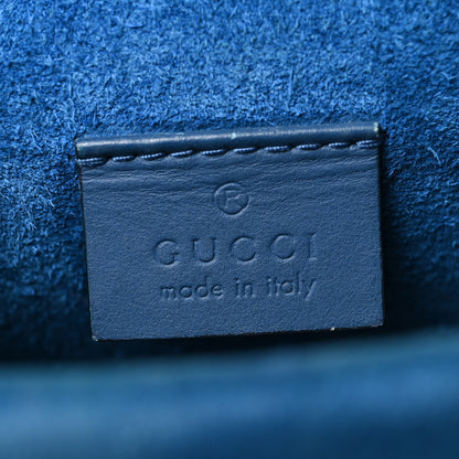 Gucci GG Supreme Monogram Blooms Mini Dionysus Shoulder Bag Beige Navy Vintage Blue 6 of 12