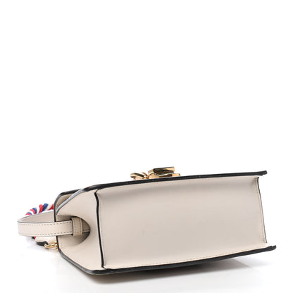 Gucci Calfskin Mini Sylvie Top Handle Bag White 4 of 11