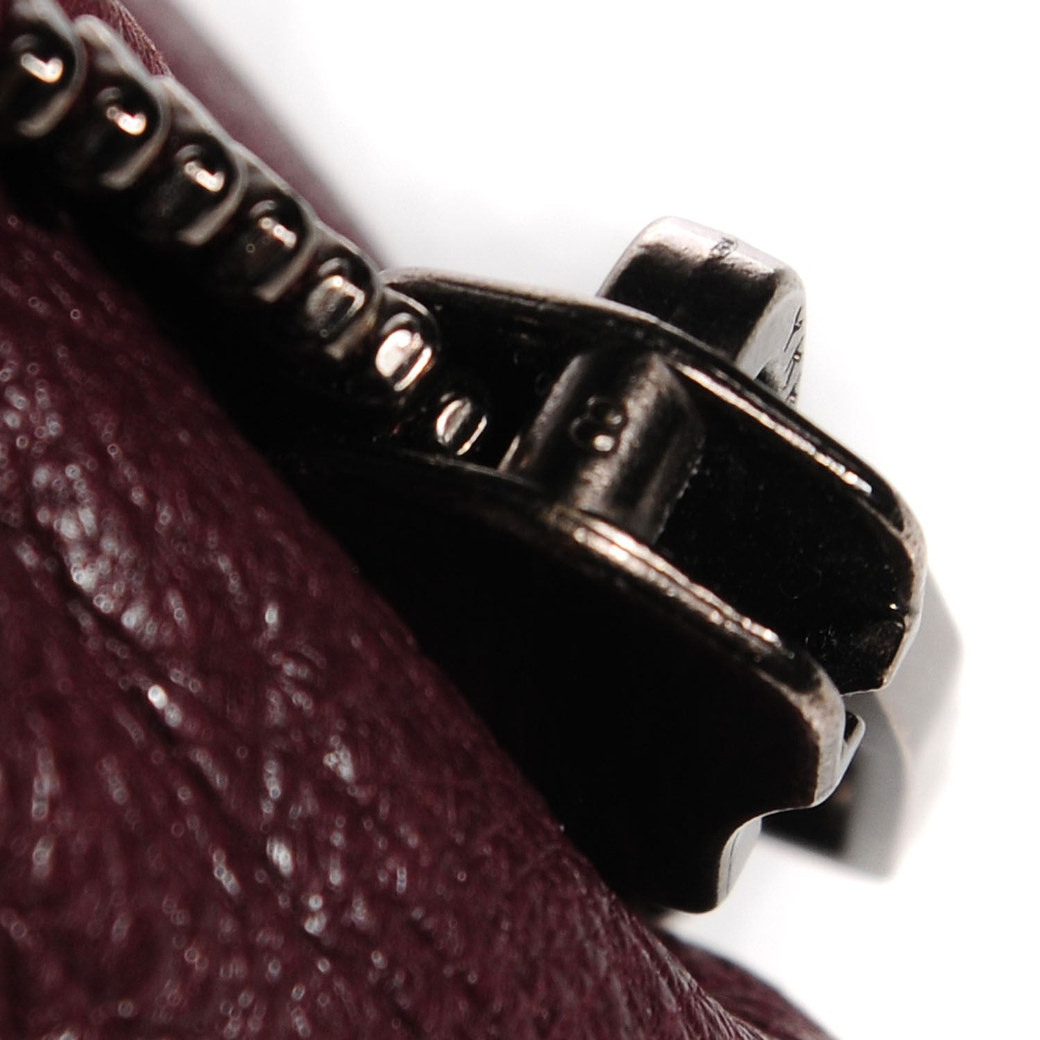Alexander Wang Washed Lambskin Jane Shoulder Bag Burgundy 9 of 9