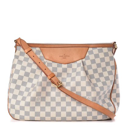 Louis Vuitton Damier Azur Siracusa MM 1 of 13