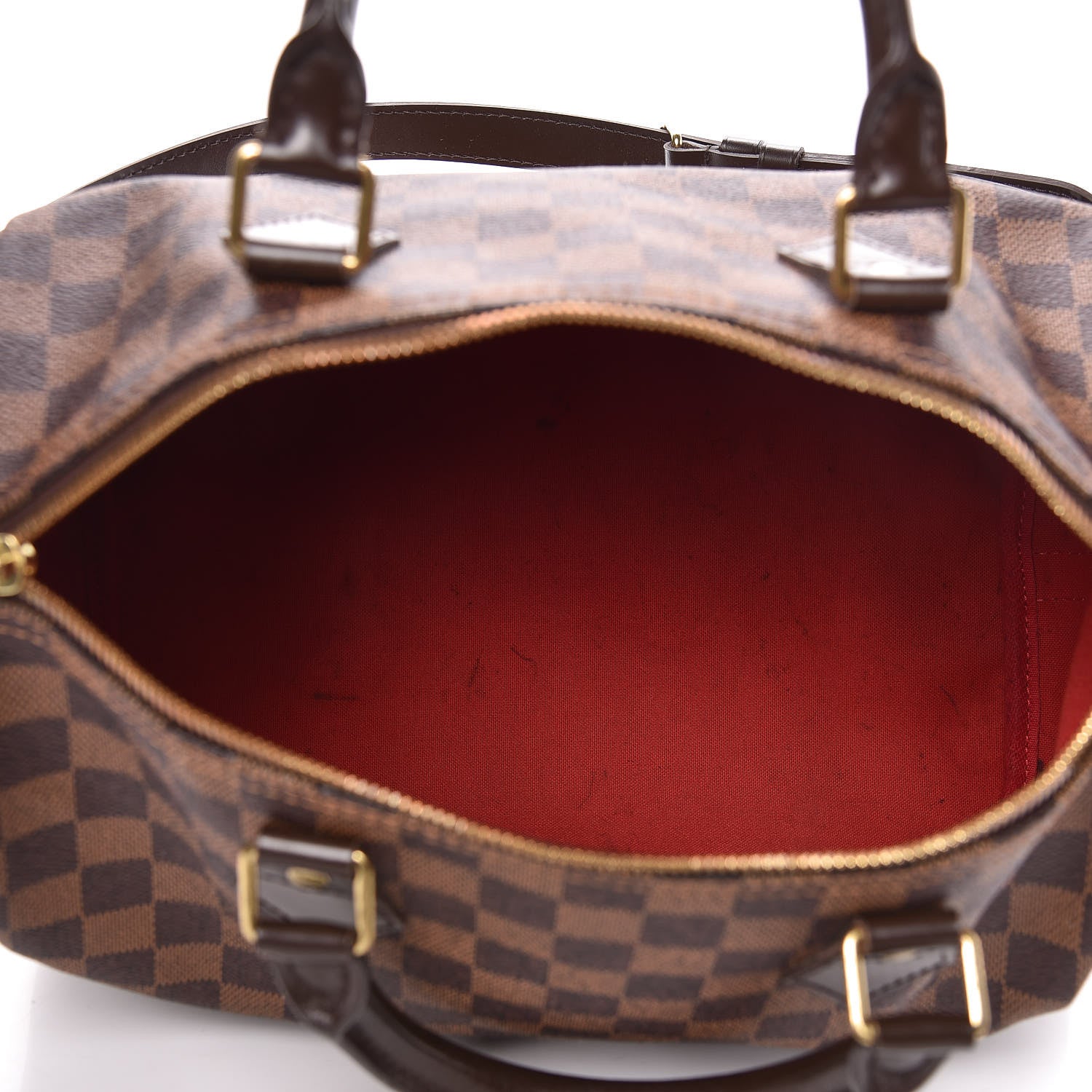 Louis Vuitton Damier Ebene Speedy Bandouliere 30 4 of 16