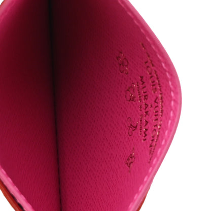 Louis Vuitton LV X TM Monogram Multicolor Card Holder Kawaii Pink 5 of 6
