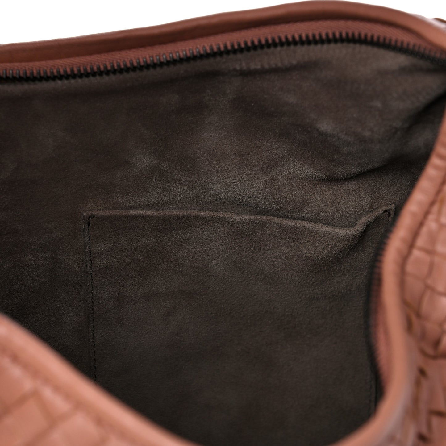 Nappa Intrecciato Large Veneta Hobo Maple
