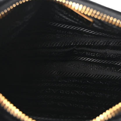 Prada Velvet Nappa Mini Re-Edition Shoulder Bag Black 5 of 10