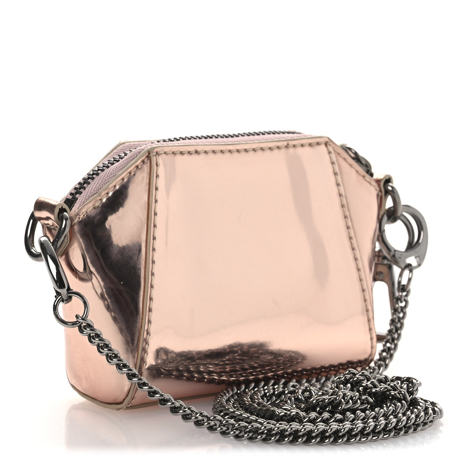 Givenchy Metallic Baby Antigona Light Pink 3 of 11