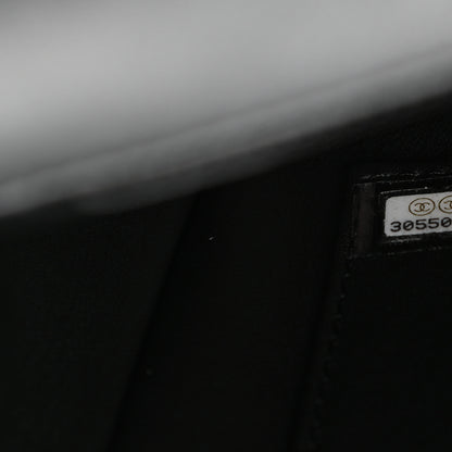 Chanel Calfskin Quilted Medium CC Filigree Flap Black 7 of 9