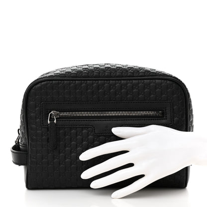 Gucci Microguccissima Toiletry Case Black 2 of 12