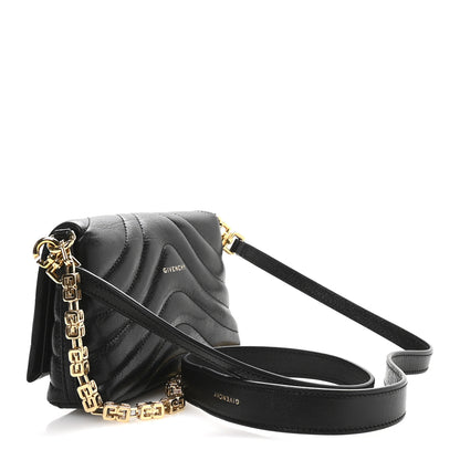 Givenchy Calfskin Quilted Micro 4G Soft Bag Black 3 of 10