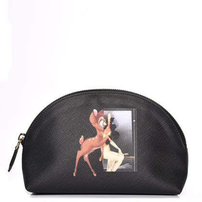 Givenchy Textured Coated Canvas Bambi Print Cosmetic Case 1 of 7