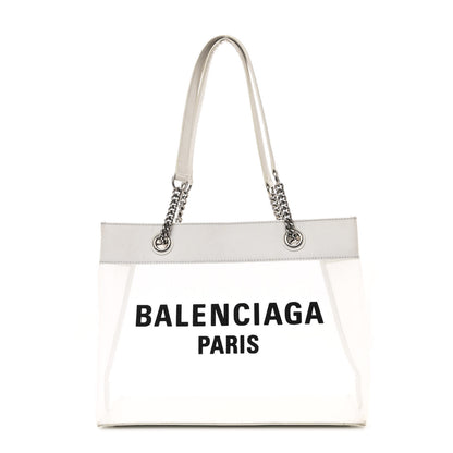 Balenciaga Mesh Large Duty Free Tote White 1 of 16