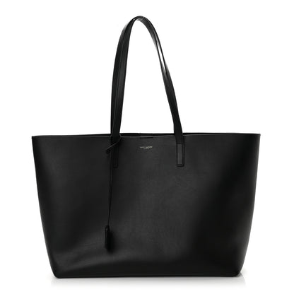 Saint Laurent Calfskin Large Shopping Tote Black 1 of 12