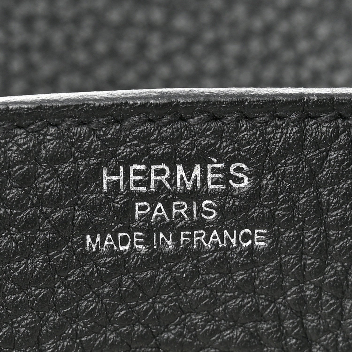 Hermes Togo Birkin 25 Black 6 of 11