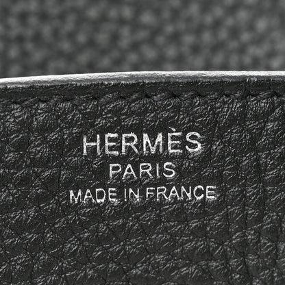Hermes Togo Birkin 25 Black 6 of 11
