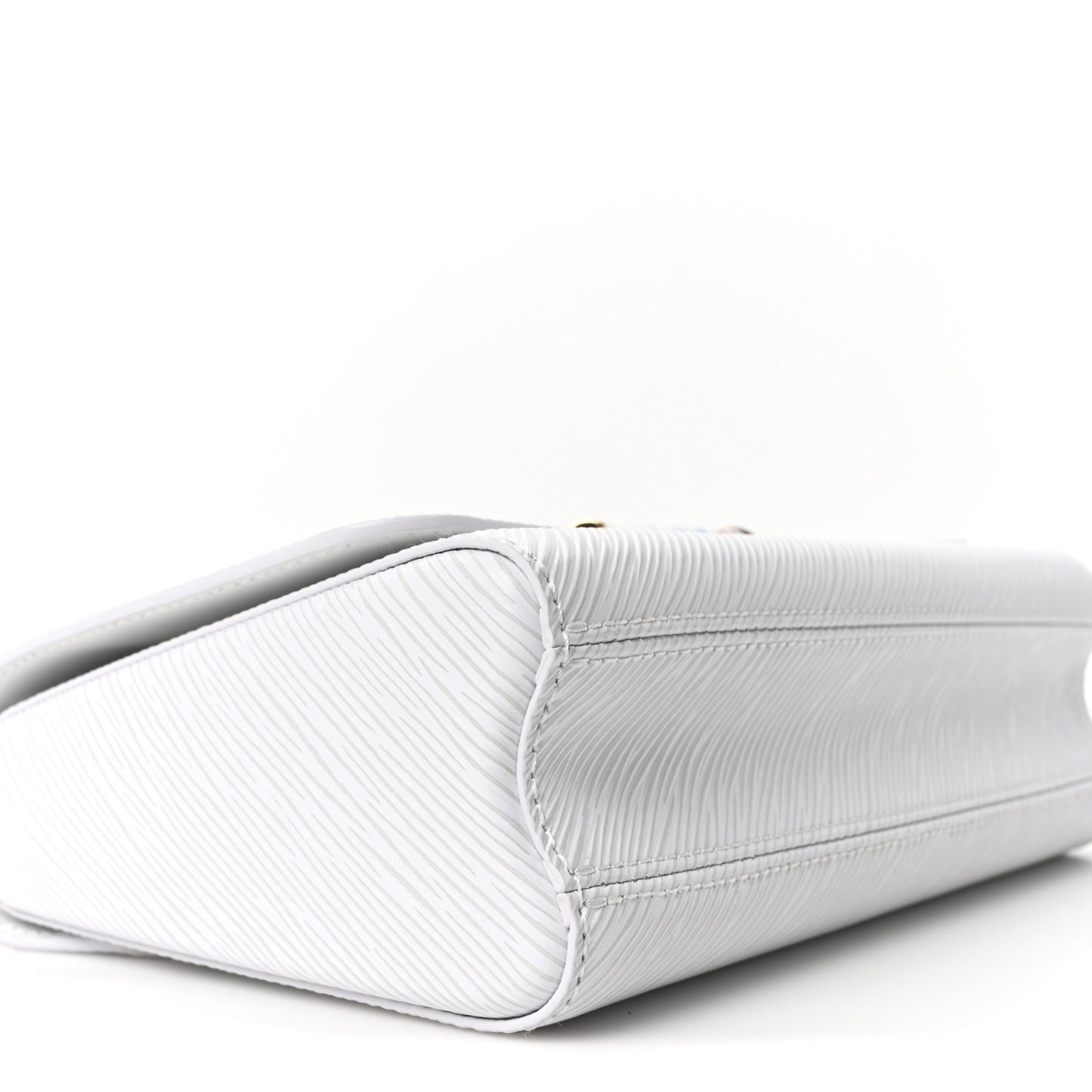 LV X TM Epi Twist MM Slim Shoulder Bag White