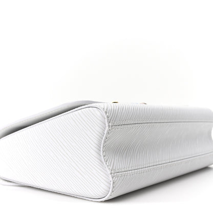Louis Vuitton LV X TM Epi Twist MM Slim Shoulder Bag White 9 of 10