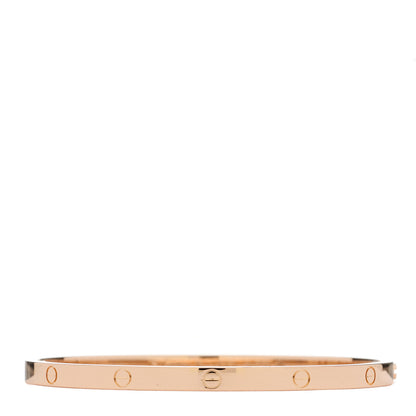 Cartier 18K Pink Gold Small LOVE Bracelet 16 1 of 7