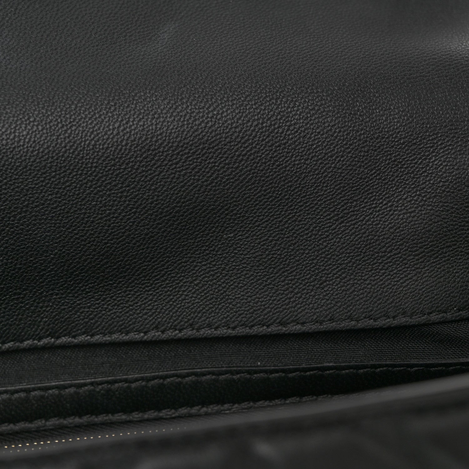 Fendi Nappa FF 1974 Embossed Baguette Black 11 of 17