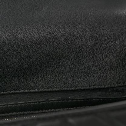 Fendi Nappa FF 1974 Embossed Baguette Black 11 of 17