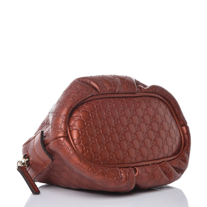 Gucci Metallic Microguccissima GG Cosmetic Case Burnt Orange 4 of 9