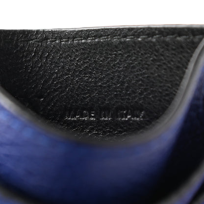 Alexander McQueen Calfskin Skull Card Holder Blue 8 of 8