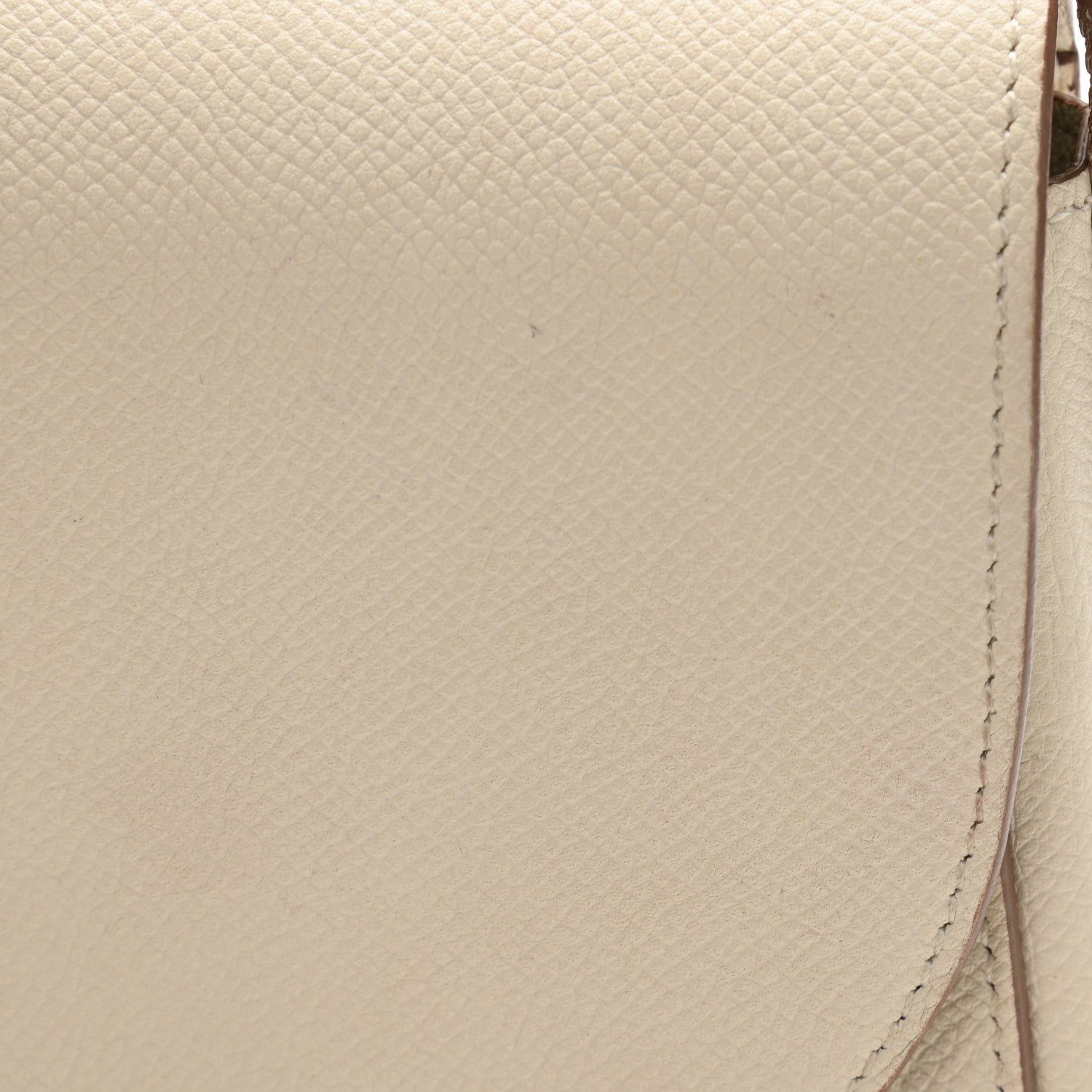 Celine Grained Calfskin Small Trotteur White 11 of 14