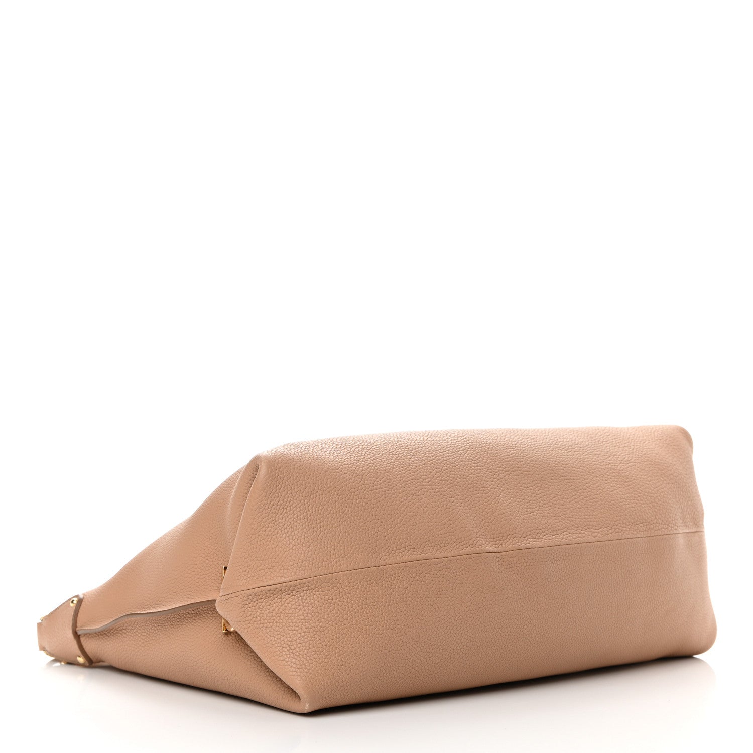 Salvatore Ferragamo Calfskin Fanisa Gancini Hobo Natural 4 of 16
