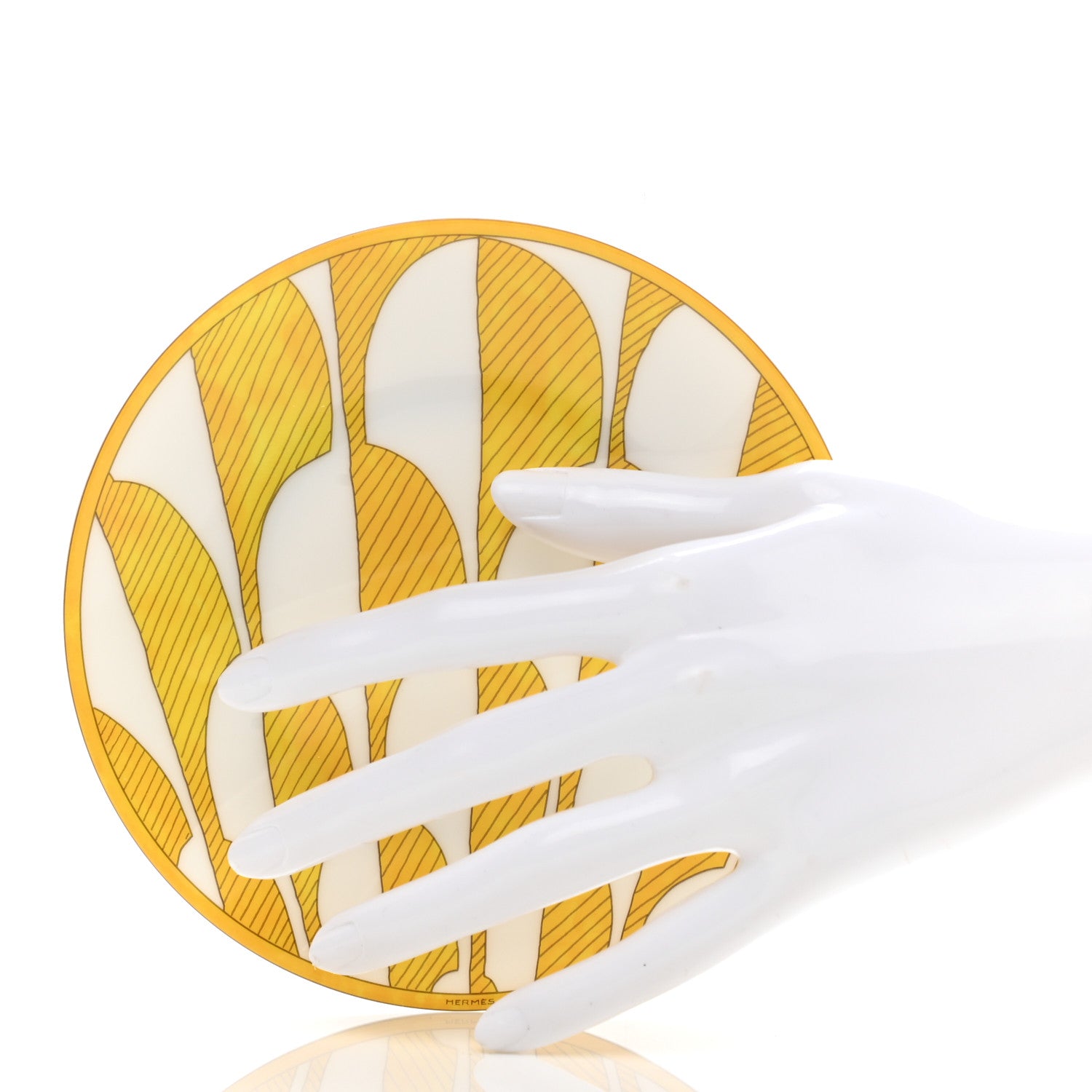 Hermes Porcelain Soleil d'Hermes Bread and Butter Plate Set of 2 2 of 8