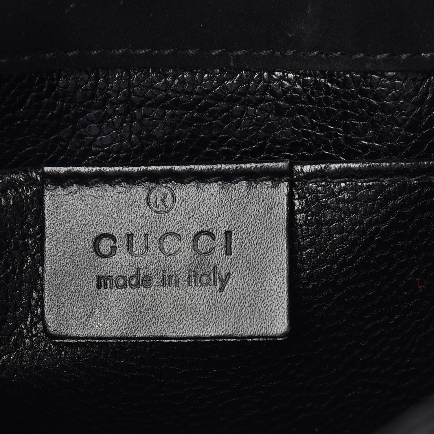 Gucci Suede Studded Horsebit Clutch Bag Black 6 of 17