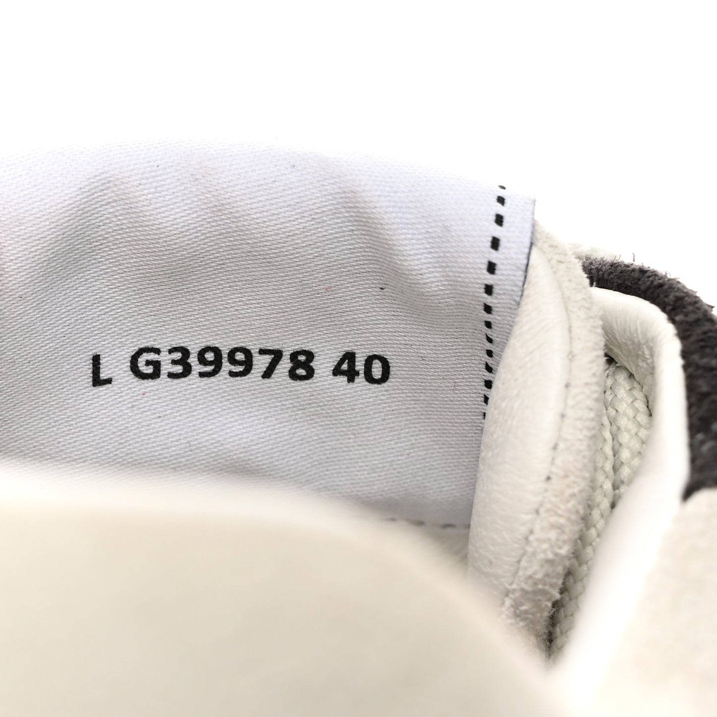 Suede Kidskin Womens CC Sneakers 40 Black White
