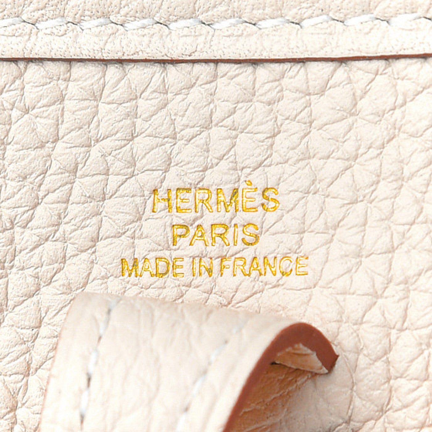 Hermes Taurillon Clemence Amazone Evelyne TPM Craie White 5 of 8
