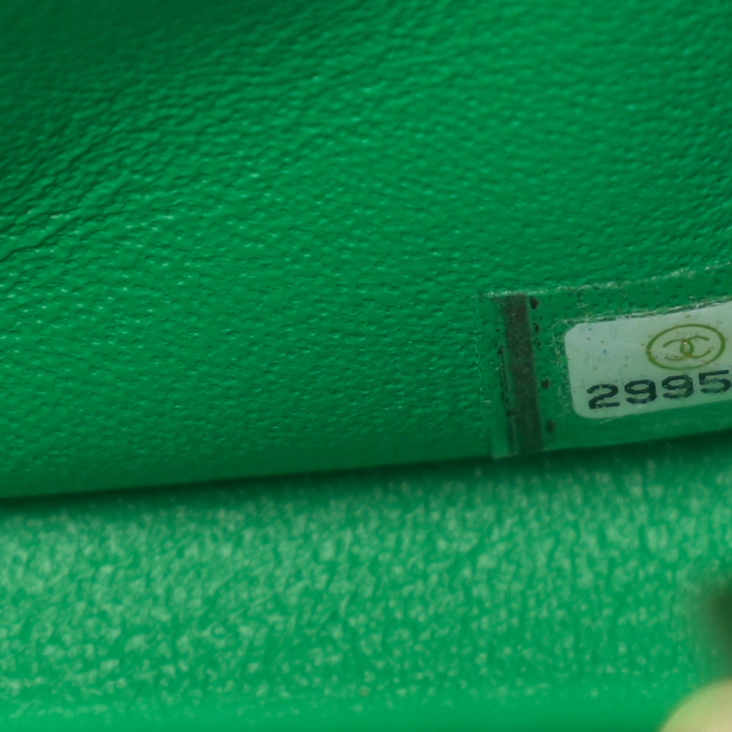 Chanel Lambskin Quilted Mini Square Flap Green 6 of 14