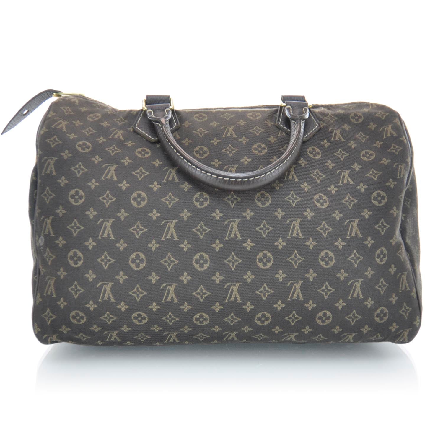Louis Vuitton Mini Lin Speedy 30 Ebene 3 of 11