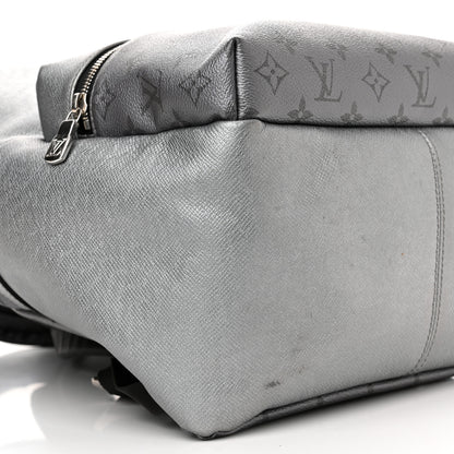 Louis Vuitton Monogram Taiga Discovery Backpack PM Silver 8 of 14