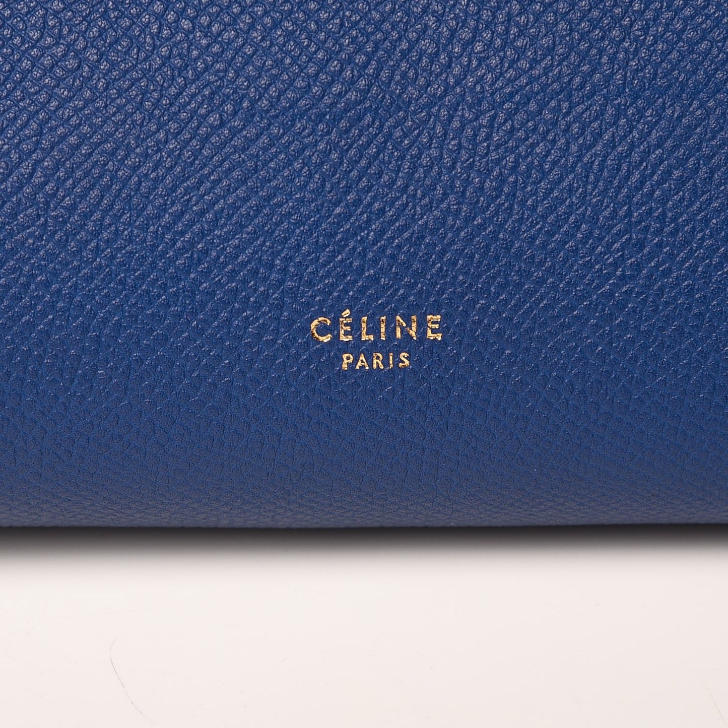 Grained Calfskin Mini Belt Bag Indigo