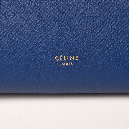 Celine Grained Calfskin Mini Belt Bag Indigo 7 of 7