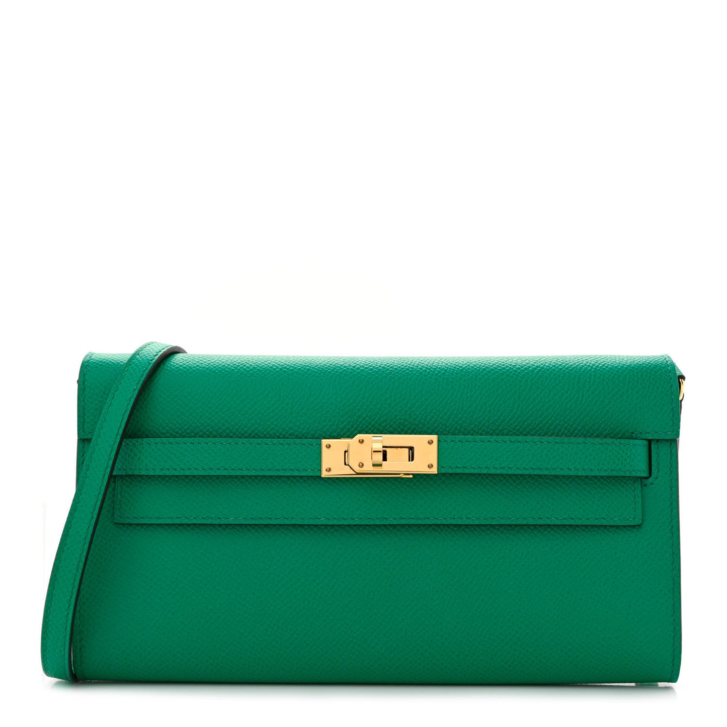 Epsom Kelly Wallet To Go Vert Jade