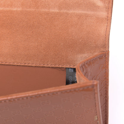 Gucci Patent Microguccissima Small Broadway Clutch Sun Orange 12 of 12