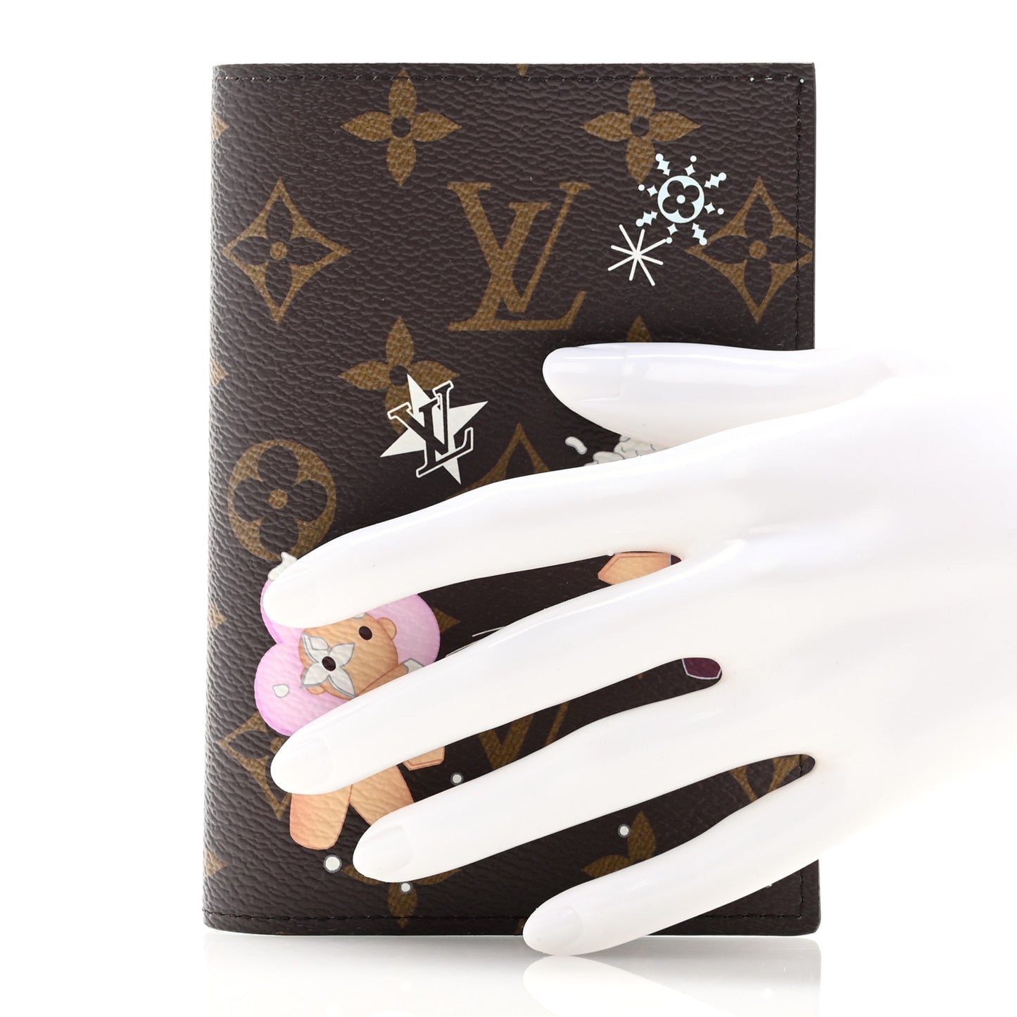 Monogram 2025 Christmas Animation Passport Cover Azur Frost