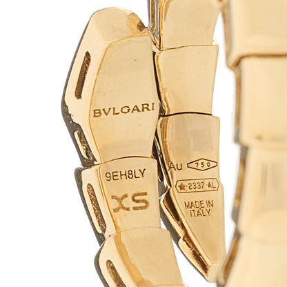 Bulgari 18K Rose Gold Serpenti Viper Ring XS 4 of 5
