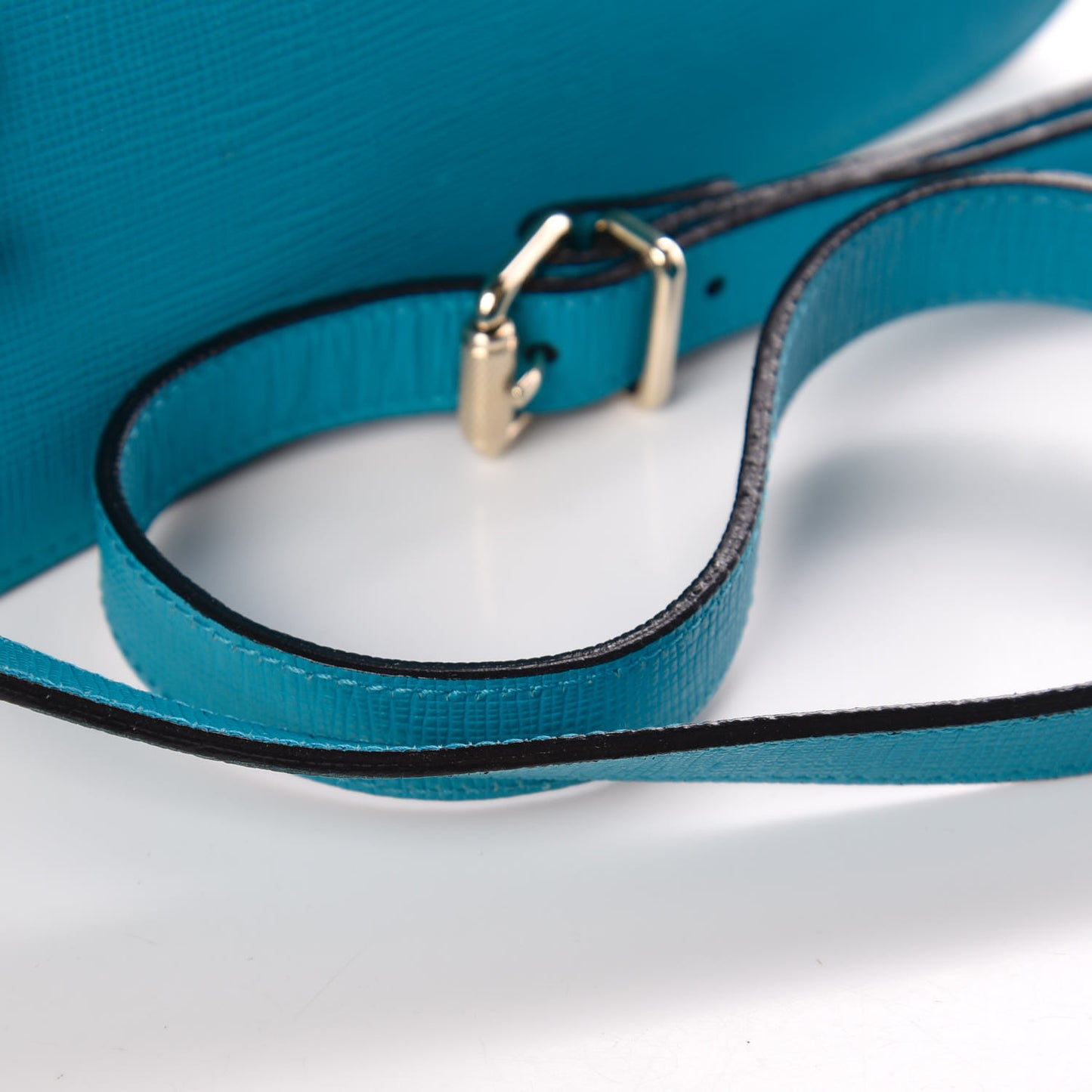 New Linosa Mini PS11 Classic Shoulder Bag Turquoise
