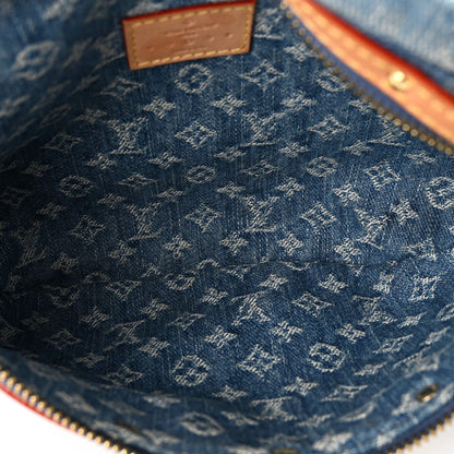 Louis Vuitton Monogram Denim High Rise Bumbag Blue 5 of 9