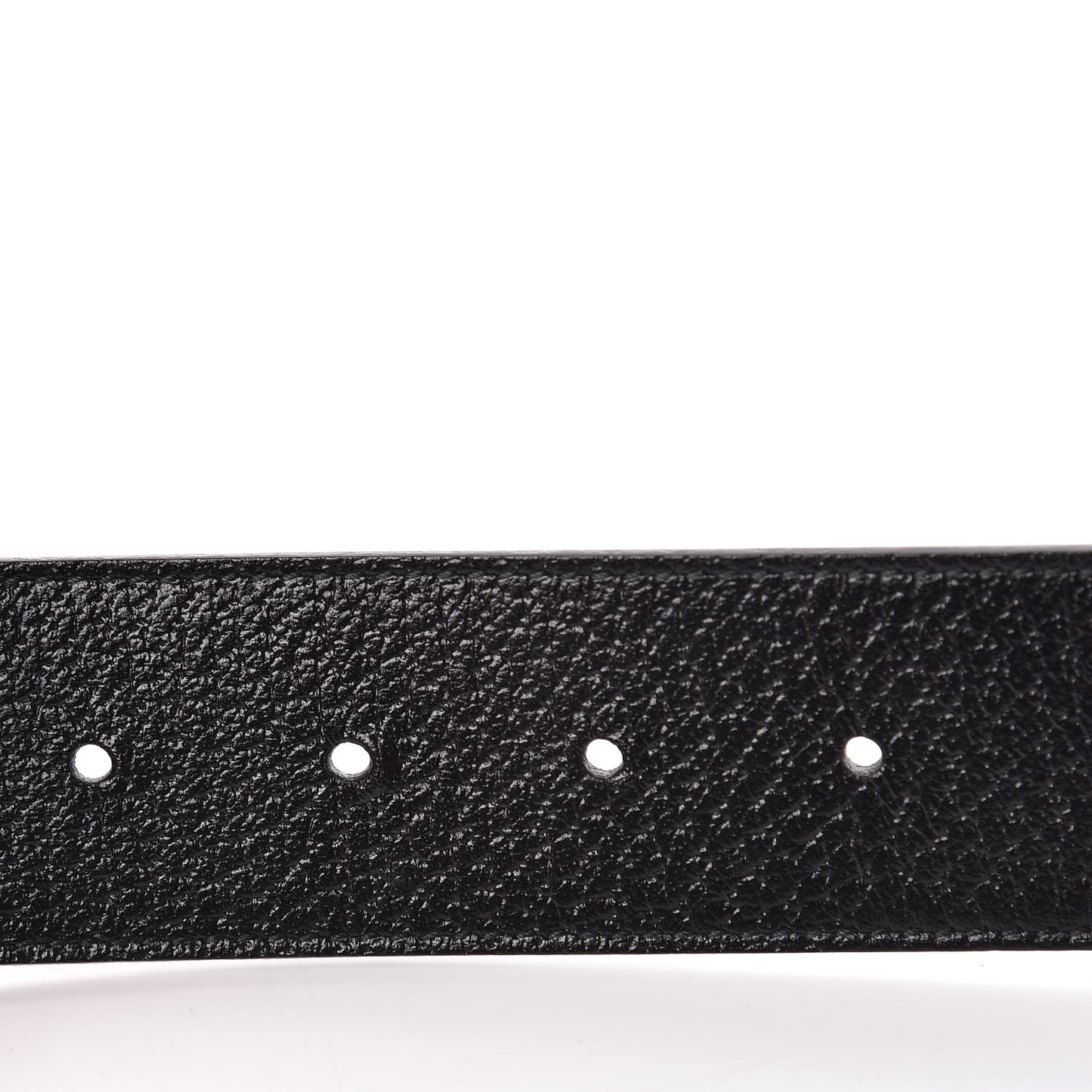 Textured Calfskin Double G 40mm Belt 75 30 Black